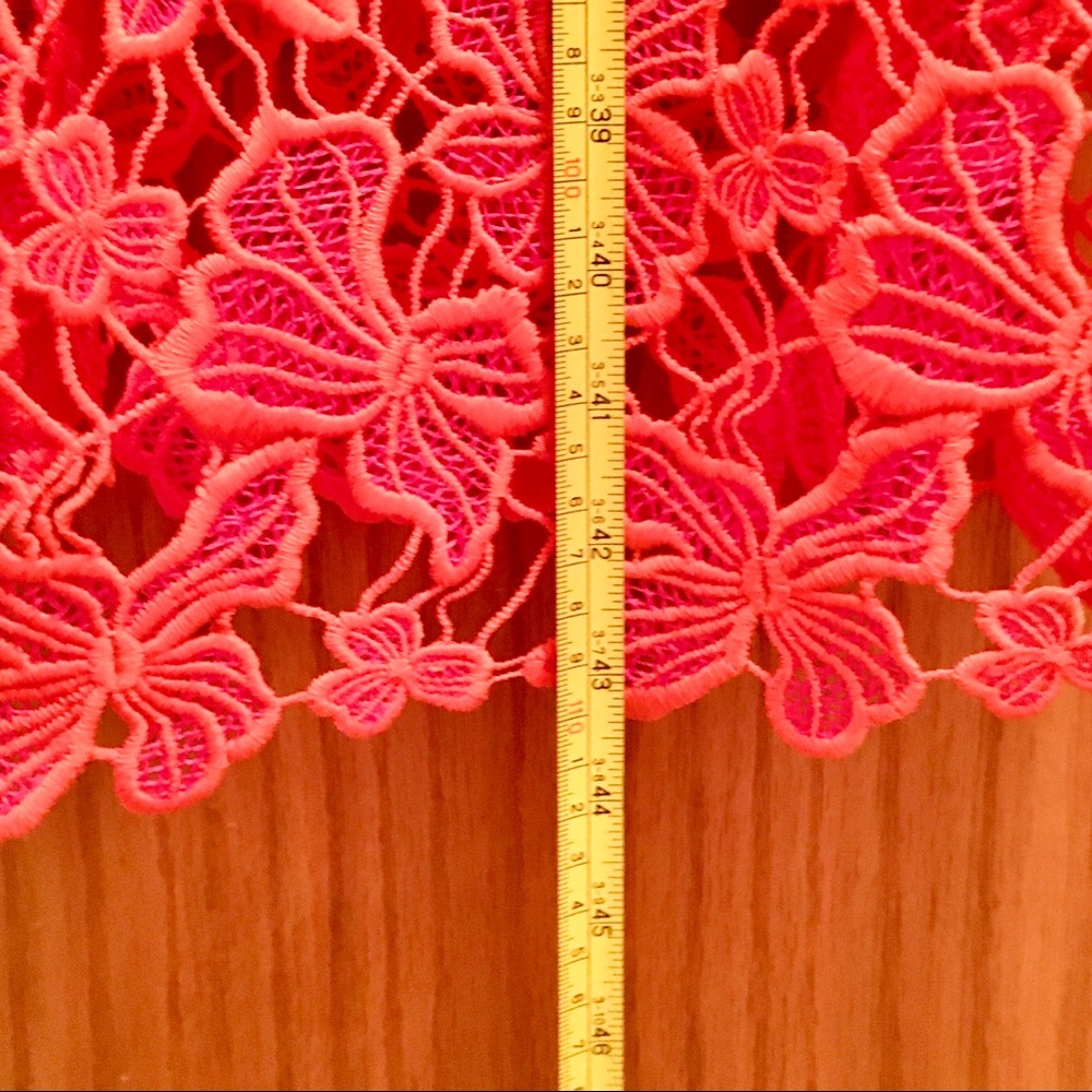 Alexia Admor Coral Reese Halter Lace Midi Sheath Dress - Picture 12 of 16